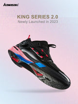 Kawasaki King Series 2.0 Professional Badminton Shoes For Men Women Anti-Twist Sports Original Men's Tennis Shoes Sneakers A3311