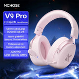 MCHOSE V9 Pro Gaming Wireless  Headset Surround Sound Headphones Noise Canceling Mic Low Latency Lightweight for PS5 PC SWITCH