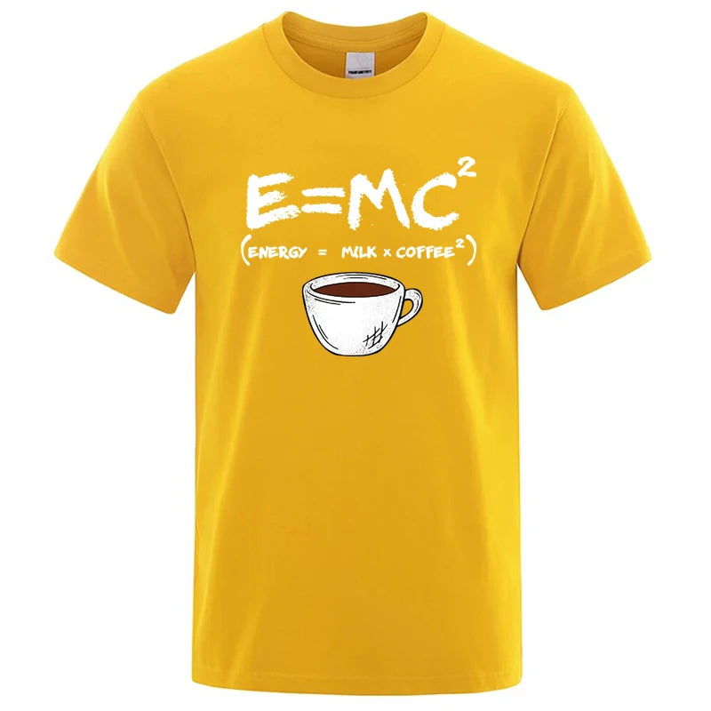 Energy = Milk + Coffee Graphic Tee