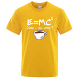 Energy=Milk+Coffee Cotton Tee