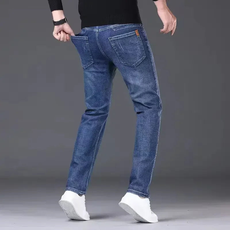 Men's Straight-Leg Ankle Jeans