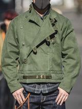 Swedish Dispatch Rider Jacket – Men's Vintage Canvas Coat
