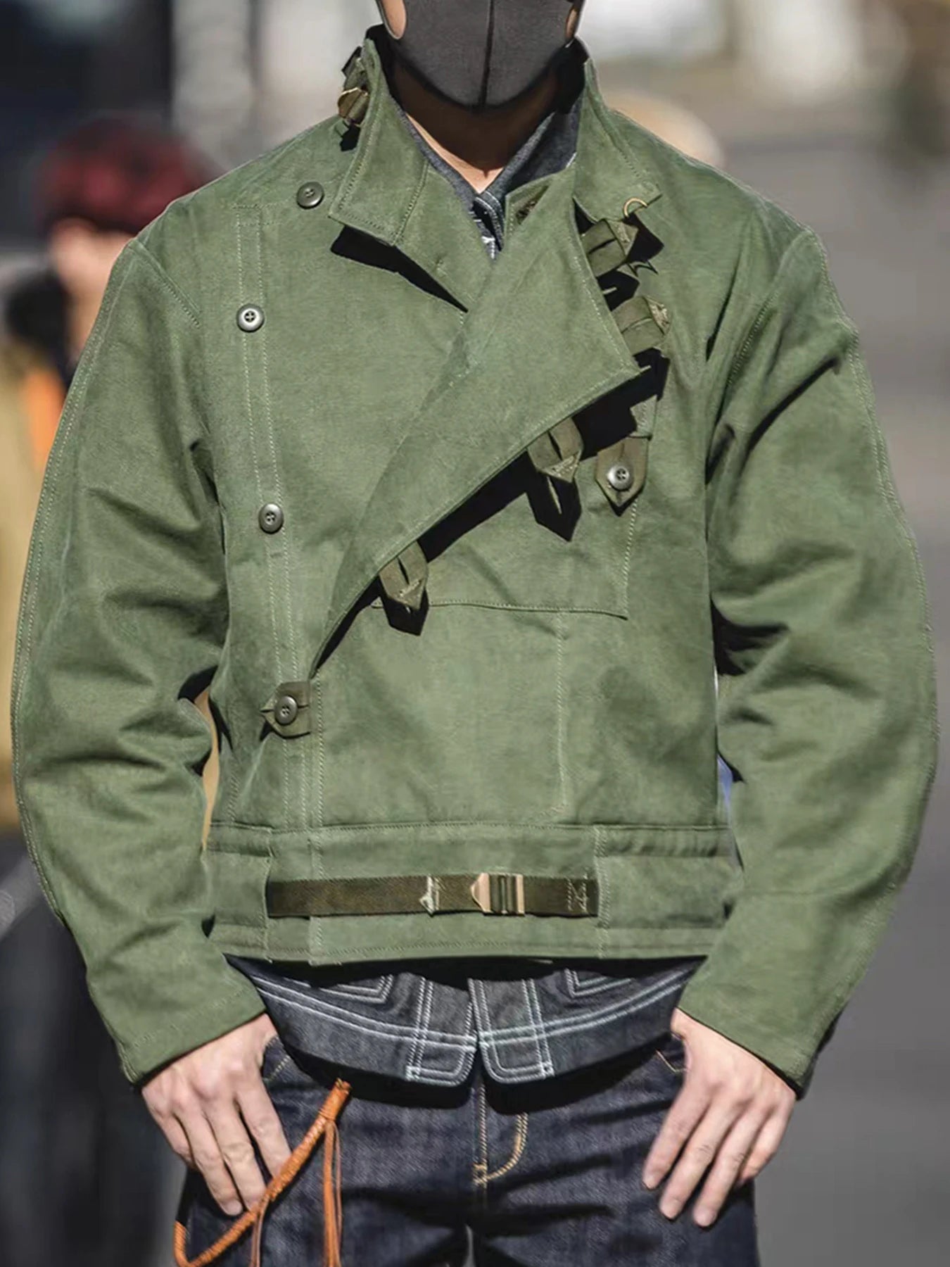 Swedish Dispatch Rider Jacket – Men's Vintage Canvas Coat