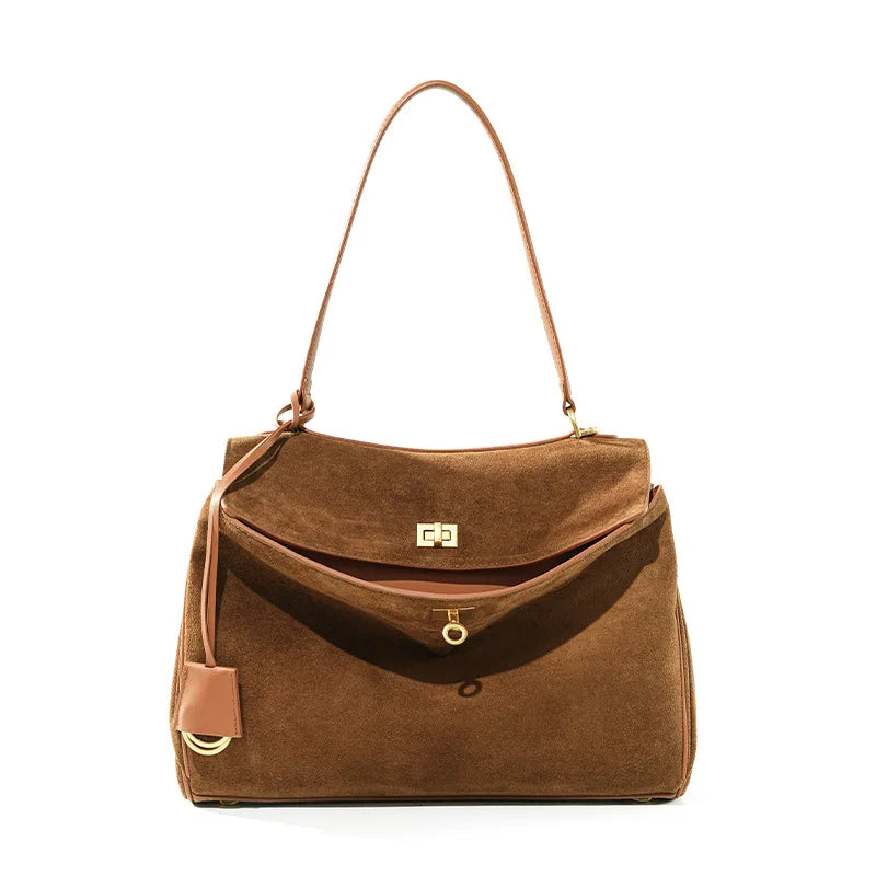 Luxury Pearl Floral Mini Duffel