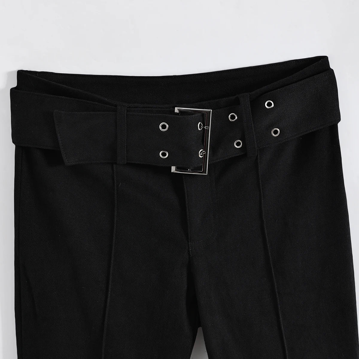 Women's Black High-Waist Flare Jeans | Vintage Y2K Style