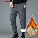 Men's Fleece-Lined Winter Joggers