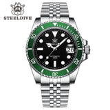 SD1953 Hot Selling Ceramic Bezel 41mm Steeldive 30ATM Water Resistant NH35 Automatic Mens Dive Watch