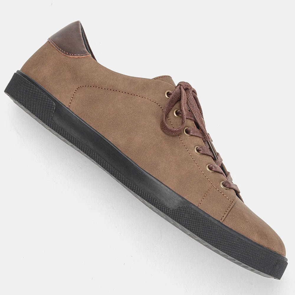 Men's casual shoes 2025 brand fashion comfortable leather shoes men