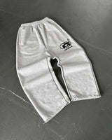 Men's Y2K Embroidered Wide-Leg Pants