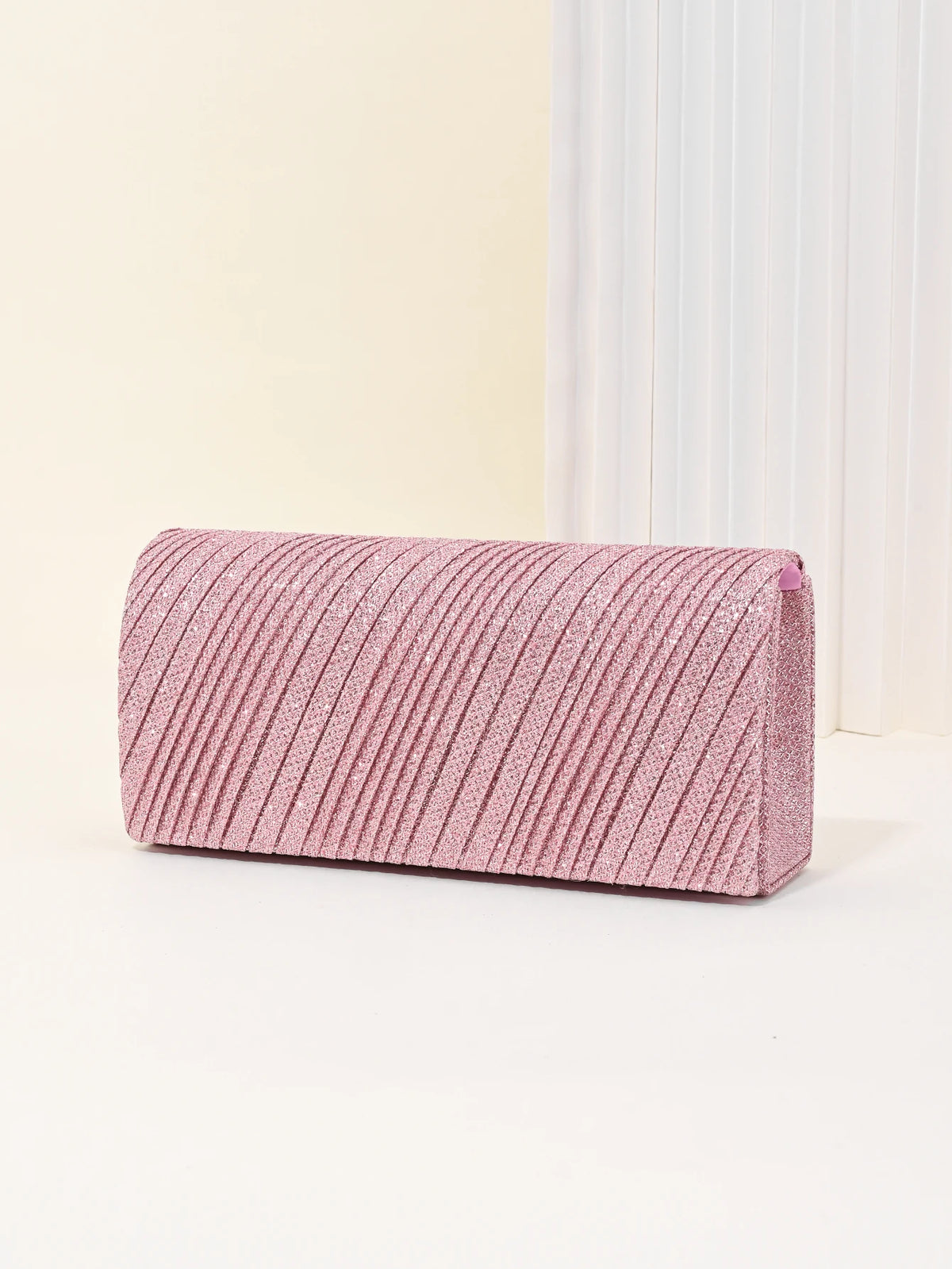 Simple And Elegant Glitter Evening Bag Clutch Purses for Women Ladies Sparkling Party Handbag Wedding Bag