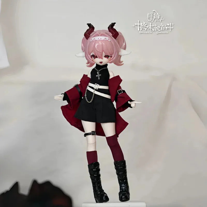 Meki Final Blessing Series 1/8 BJD Blind Box Mystery Box Toys Cute Action Anime Figure Kawaii Model Gift
