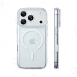 Magnetic Clear iPhone Case with Camera Button