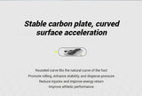 361 Degrees Flame 4.0 Men Running Shoes New Carbon Plate Racing Marathon Stable Rebound Traction Jogging Male Sneakers 672512205