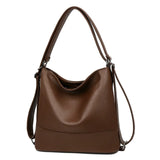 Top Quality Leather Backpack Women Bagpack Female Large Capacityf or Commute Travel School Backpack Shoulder Bags for Women Sac