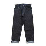 Sauce Zhan SZ6601-10OZ Men Jeans Selvedge Sanforized Denim Jeans Summer Indigo Jeans for Man Regular Fit Straight Leg 10 Oz