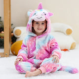 Kids' Capybara Flannel Onesie