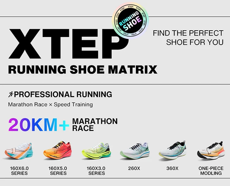 Xtep 2000km 3.0 Men’s Performance Running Shoes