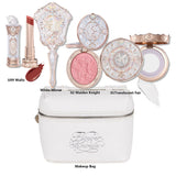 Flower Knows Strawberry Cupid Professional Makeup Set For Women Full Kit Gift Box Eyeshadow Lip Cream Blush Compact Powder Sets