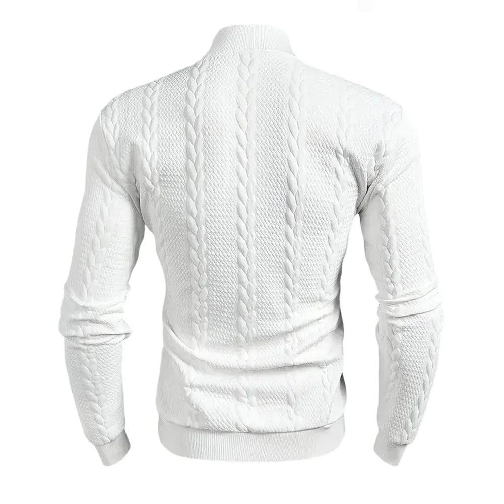 Men's Turtleneck Knit Sweater