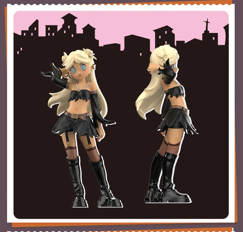 POP MART Peach Riot Witchy Punk Figures 100% Figurine Cute Toy Action Figure