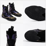 Boxing Shoes Men Boxing Boots Top Quality Combat Athletic Breathable Fighting Sneakers Casual Non-Slip Equipment Wrestling Boots