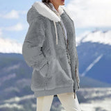 Women’s Casual Autumn & Winter Hooded Fleece Jacket
