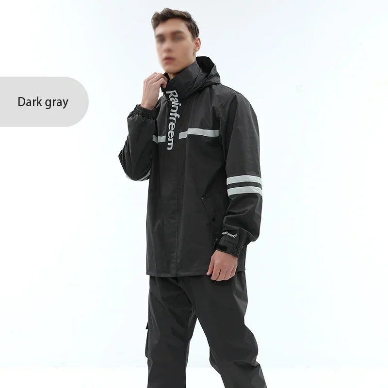 Waterproof Reflective Rain Suit – Jacket & Pants Set