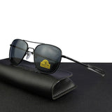 Men's Pilot Sunglasses – Mirror Lens UV400 Alloy Frame
