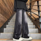 Men’s Black Straight-Leg Jeans