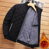 DIMUSI Men's Thermal Fleece Windbreaker Jacket