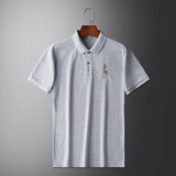 Men's Embroidered Polo Shirt – Casual Summer Style