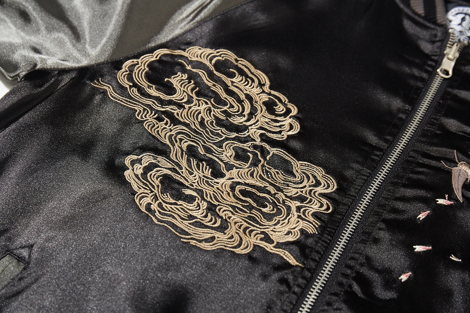 Dragon Embroidered Harajuku Jacket