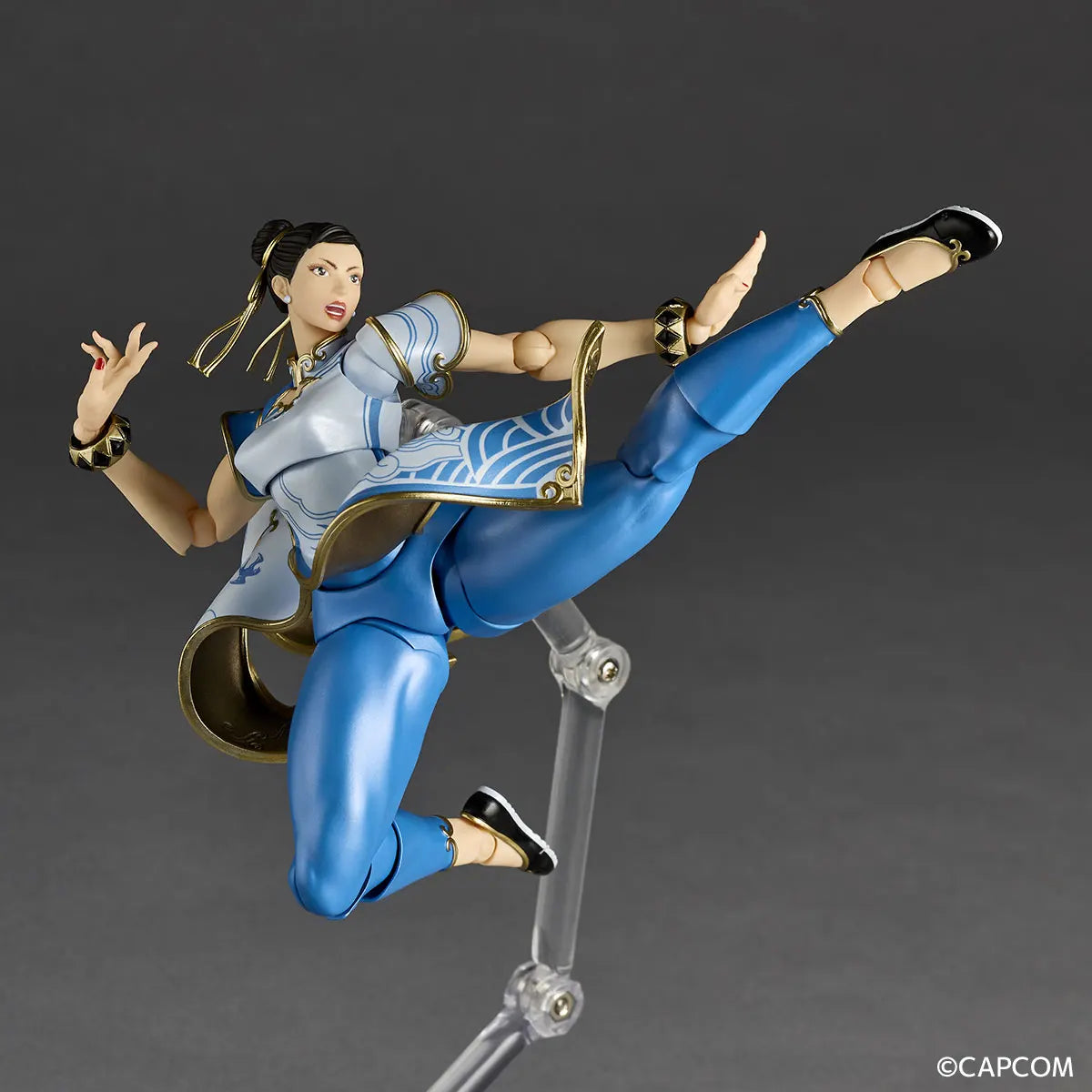 In Stock KAIYODO Ryu Han Juri Chun Li Movability Model Toys Revoltech AMAZING YAMAGUCHI Chun-Li SF6