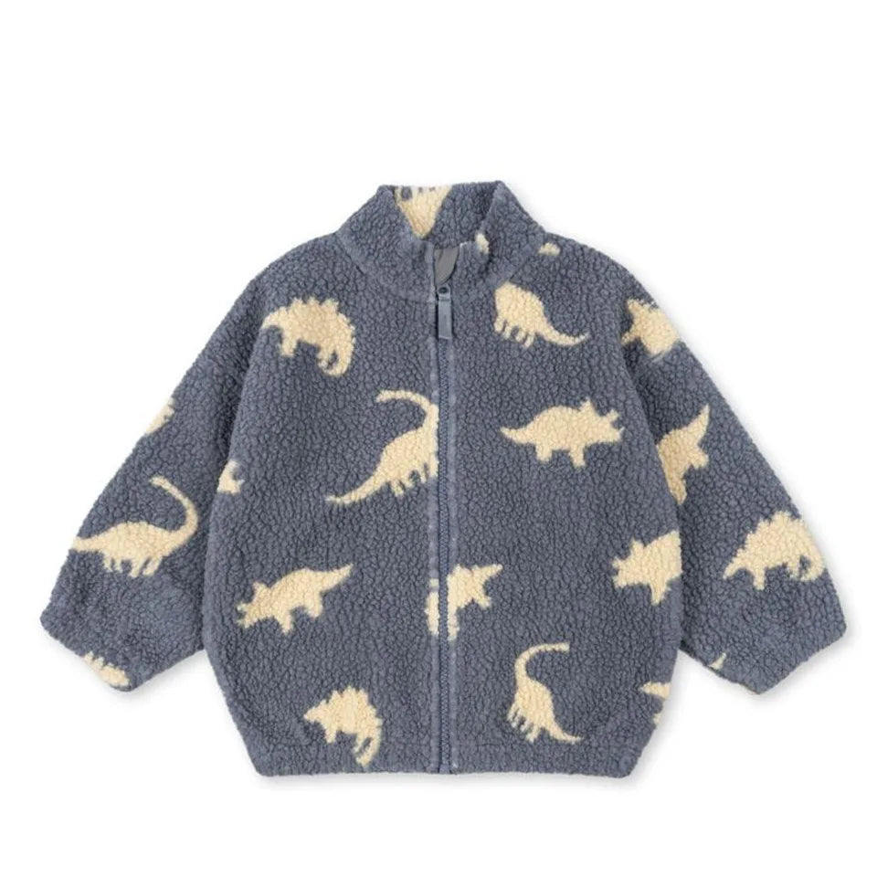 Kids' Sequin Lambswool Winter Jacket