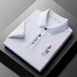 Men's Embroidered Polo Shirt – Casual Summer Style
