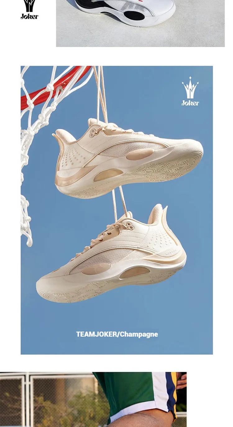 361 Degree Team Joker Men Basketball Shoes CQT Stable Rebound Anti-slip Wear-resistant High-top Combat Male Sneakers 572511105