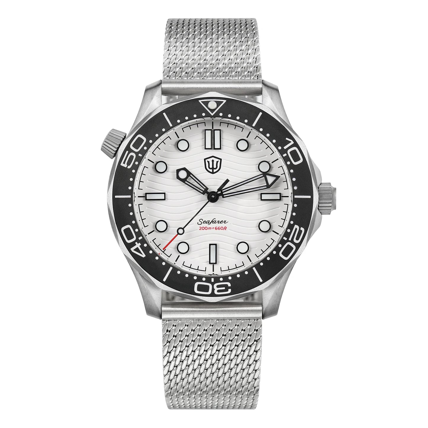 Watchdives WD007Q Luxury Titanium Watch 007 NTTD VH31 Sweep Quartz Wristwatches AR Sapphire 200M Waterproof 42Mm Vintage Watches