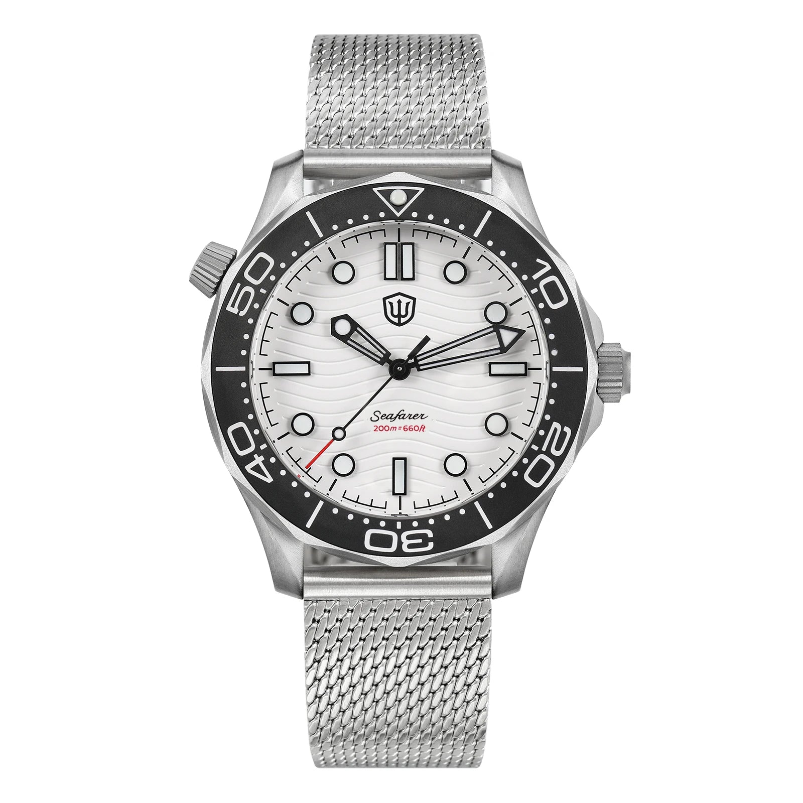 Watchdives WD007Q Luxury Titanium Watch 007 NTTD VH31 Sweep Quartz Wristwatches AR Sapphire 200M Waterproof 42Mm Vintage Watches