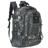Large Capacity 60L Outdoor Tactical Military Tactics Backpack Travel Hiking Camping Fishing Tool Backpack for Men Women