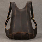 Men Women Backpack Bag Anti Theft Backpack Crazy Horse Leather School Backpack Travel Shcool Bag Mochila Escolar Safety