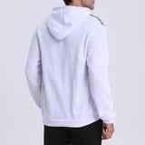 Men’s Slim Fit Polka Dot Zip Hoodie