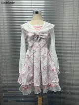 Kawaii Sweet Lolita Bow Dress