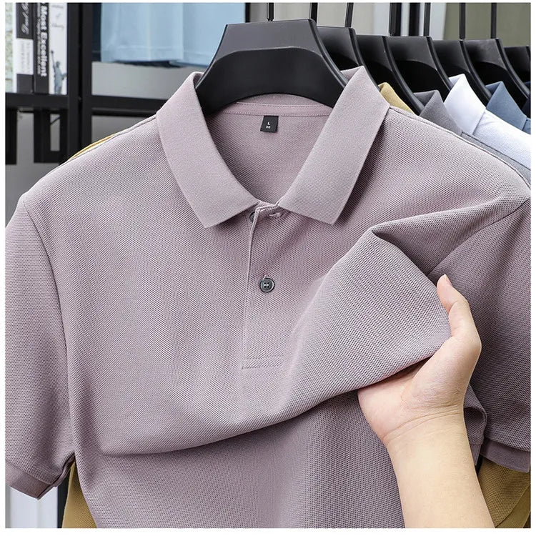 Men's Premium Cotton Polo Shirt – 19 Colors