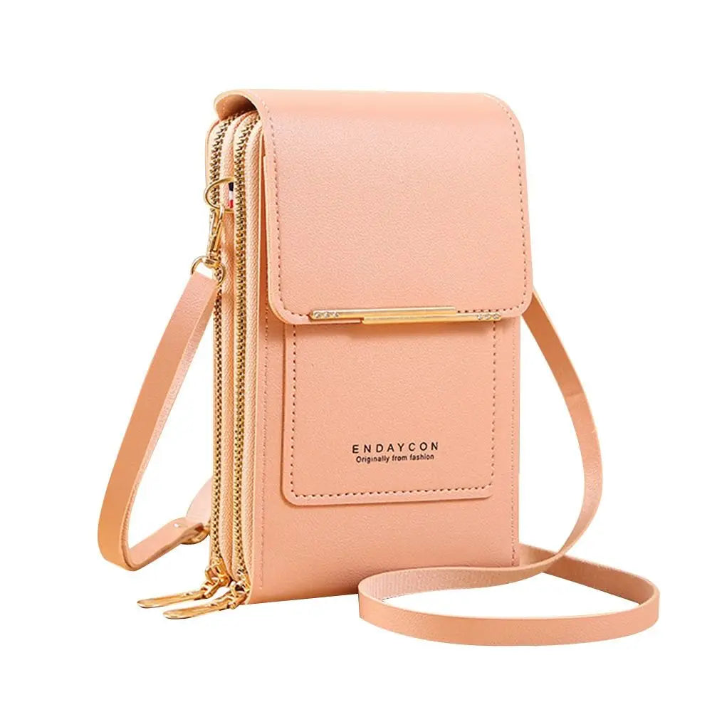 Smartphone Women RFID Handbag Crossbody Bags Touch Screen Phone Bag RFID Anti Theft Purse
