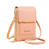 Smartphone Women RFID Handbag Crossbody Bags Touch Screen Phone Bag RFID Anti Theft Purse