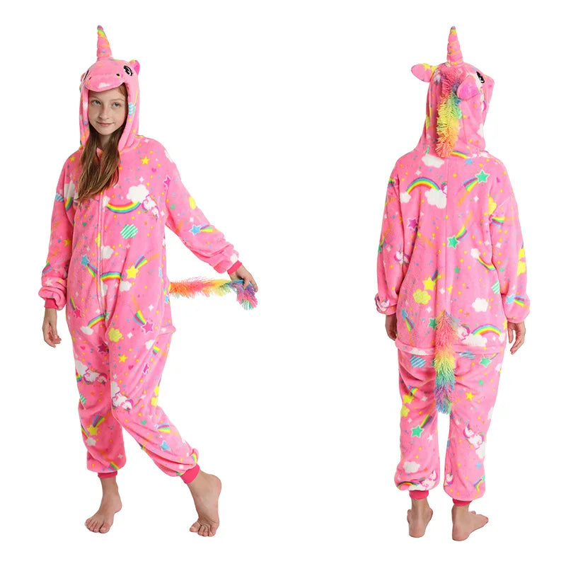 Kids' Animal Onesie & Plush Jumpsuit