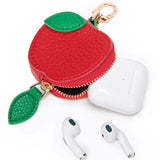Fruit Coin Purse with Zipper & Keychain