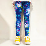 Girls' Floral Cartoon Fashion Leggings