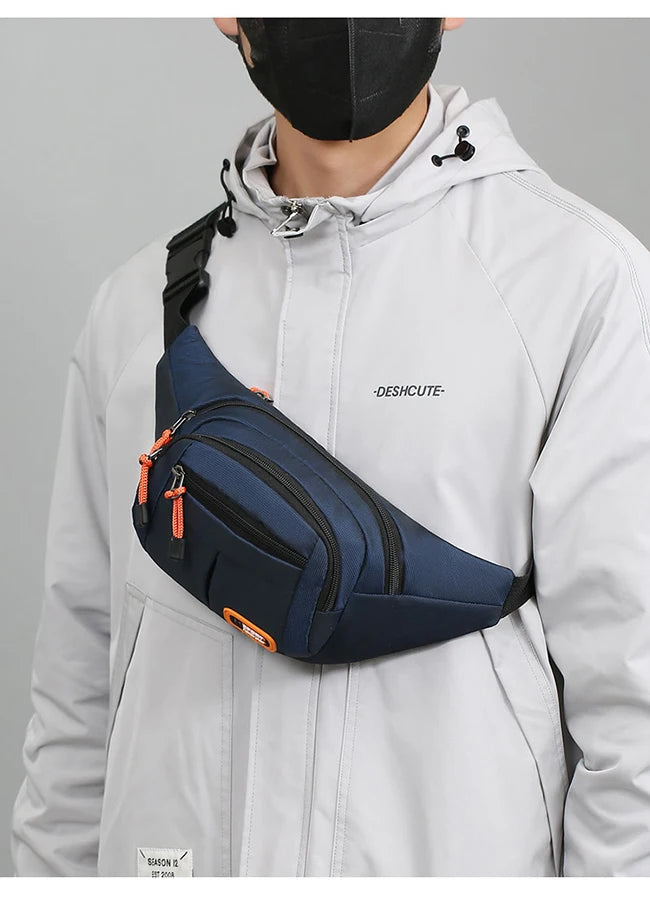 Mobile Waist Bag For Both Men And Women Multifunctional Large Capacity Anti Splash Business Wear-resistant Construction Site