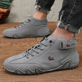 Men's Slip-On Casual Shoes with Rubber Sole